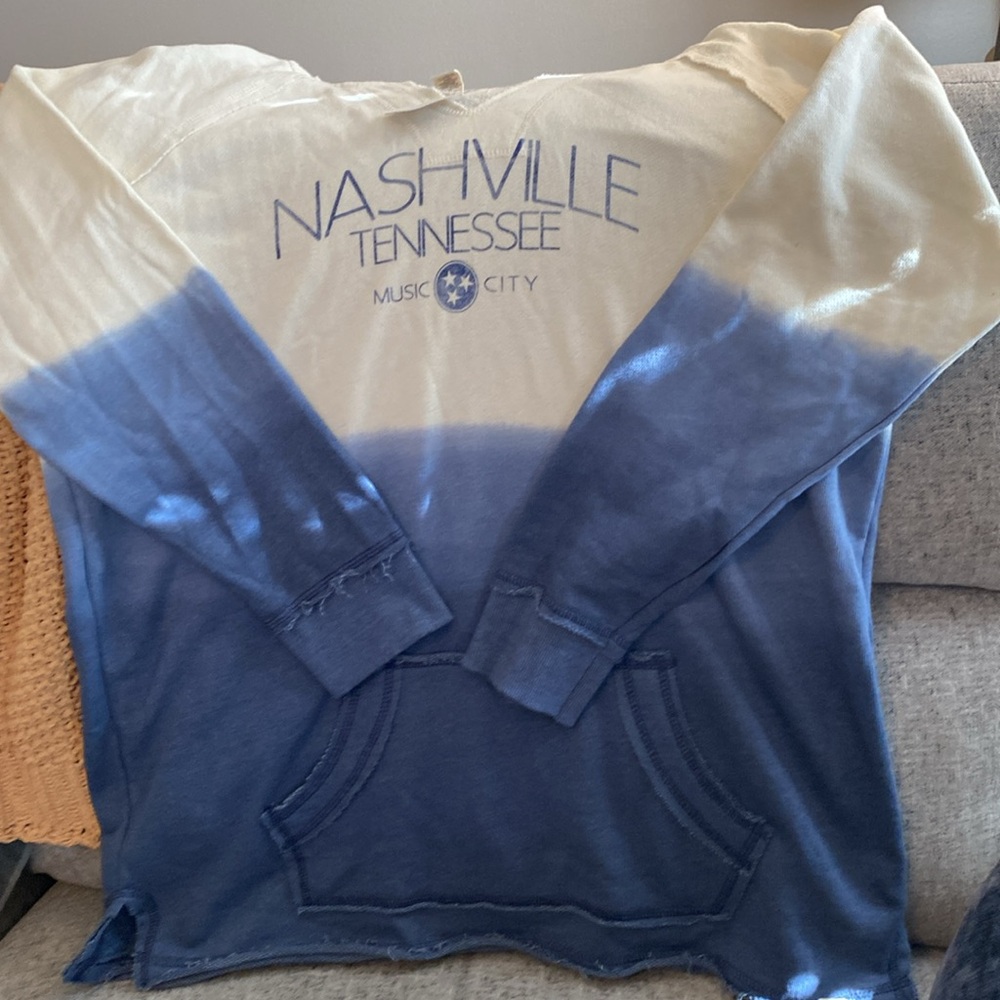 Nashville TN Music City Ombré Hoodie. Size 2X *NWT - Picture 2 of 5
